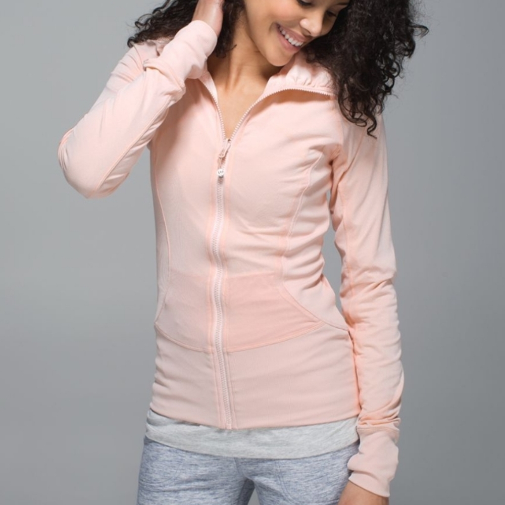 Lululemon In Flux Butter Pink Jacket